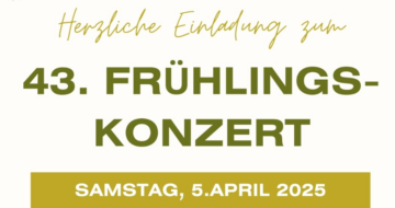 Save the Date! Frühlingskonzert 2025